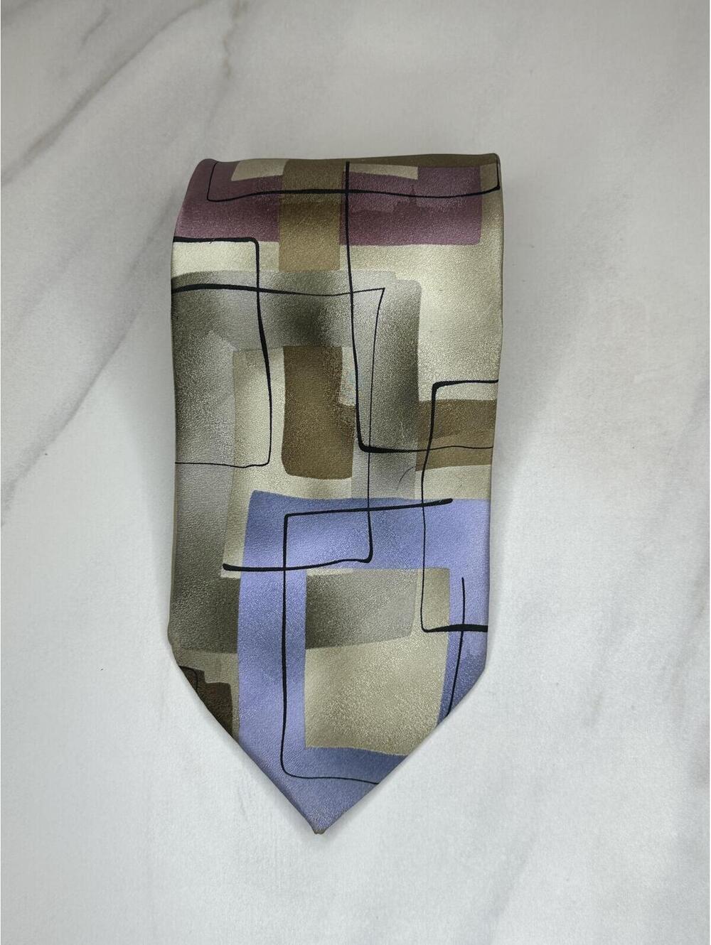 Vintage J. Garcia Limited Edition Space Container 100% silk tie art to wear